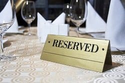 table reservation restaurant