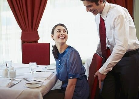 How seat guest at restaurant
