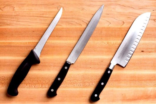 10 English Butcher Knife - Granton Edge - Premium