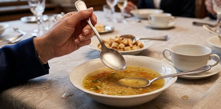 soup-hotel-restaurant-serve-guest-waiter